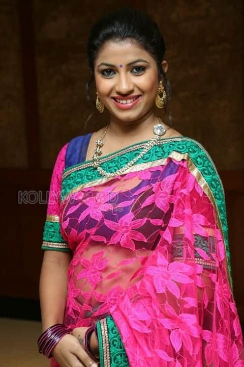 Telugu Actress Geethanjali Saree Photos 01