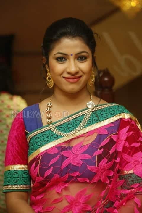 Telugu Actress Geethanjali Saree Photos 05