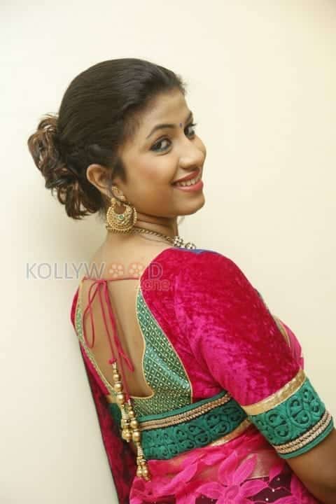 Telugu Actress Geethanjali Saree Photos 07