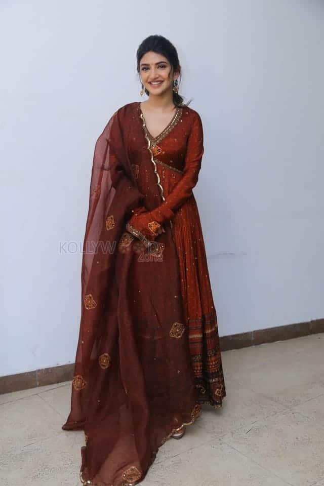 Heroine Sreeleela at Bhagavanth Kesari Blockbuster Press Meet Photos 25