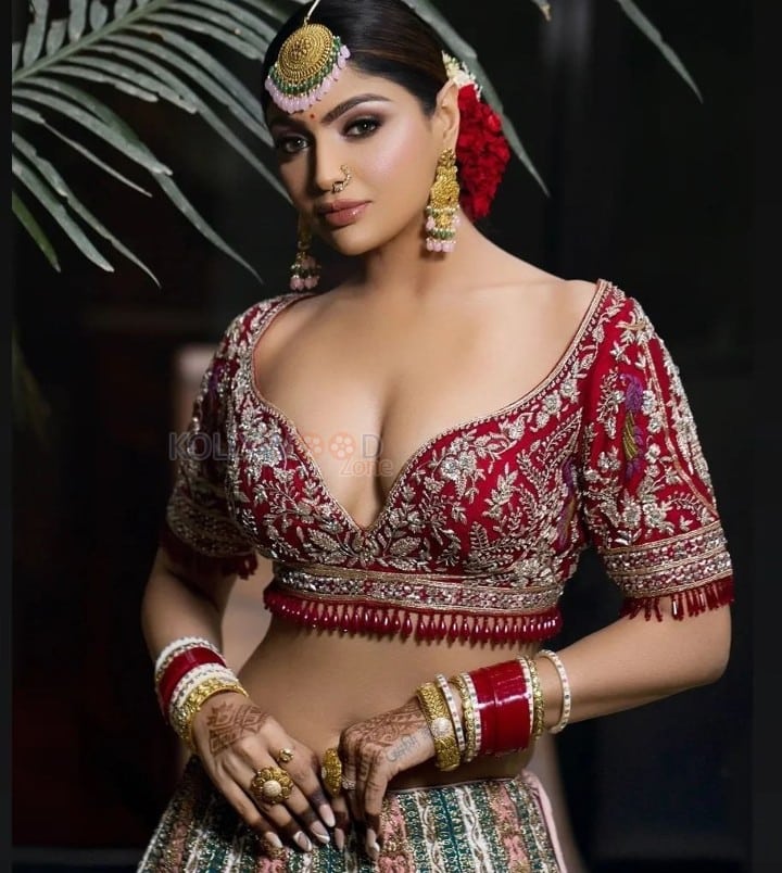 Gorgeous Akanksha Puri in a Bridal Lehenga Photos 06