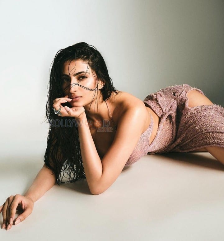 Sexy Palak Tiwari in a Midi Dress for Elle Magazine Photo 01