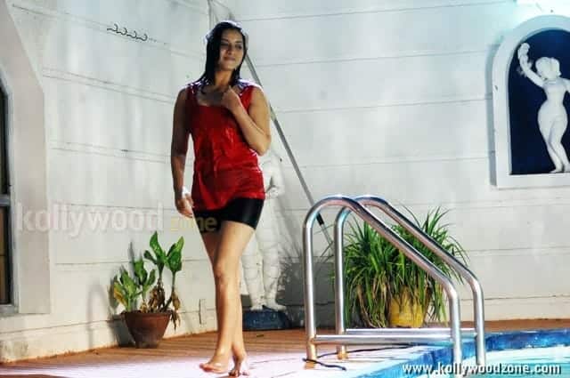 Keerthi Chawla Allam Bellam Hot Swimsuit Pictures 10