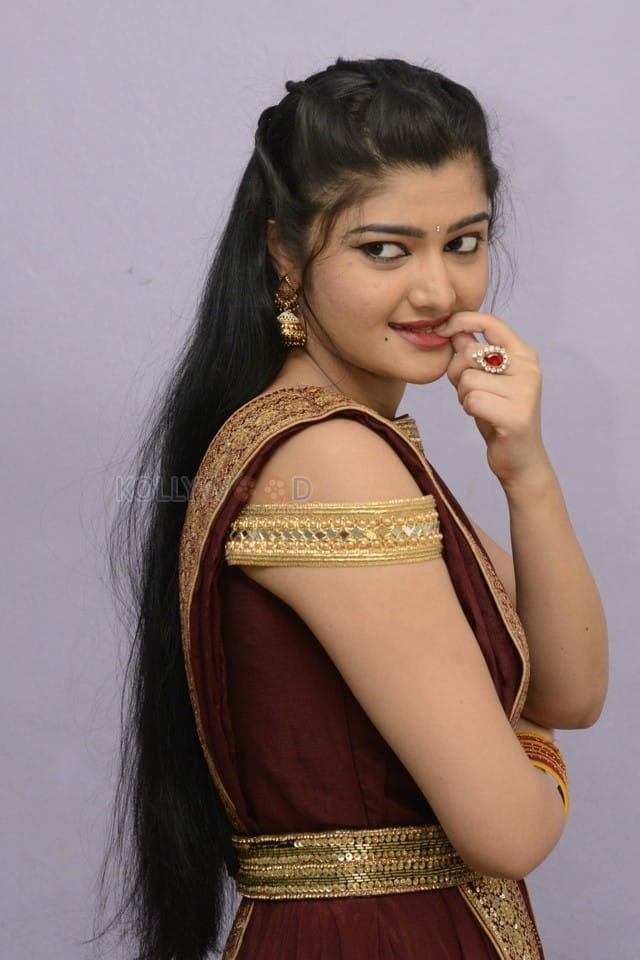 Actress Akshitha At Prementha Panichese Narayana Pre release Event Stills 22