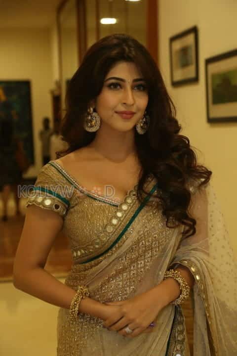 Actress Sonarika Spicy Saree Cleavage Photos 15