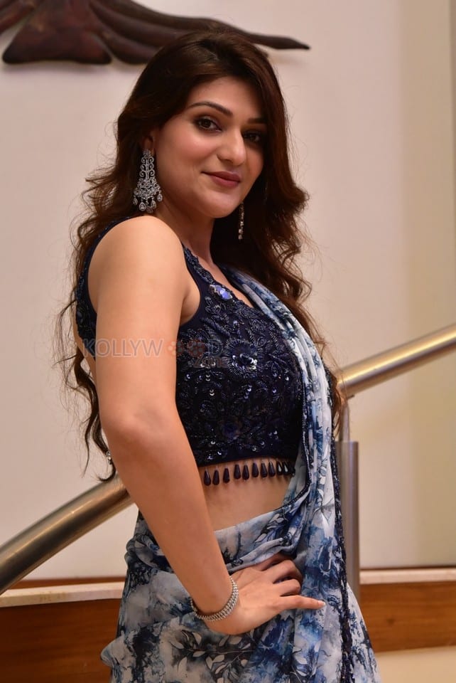 Heroine Aditi Gautam at Athidhi Pre Release Event Photos 11