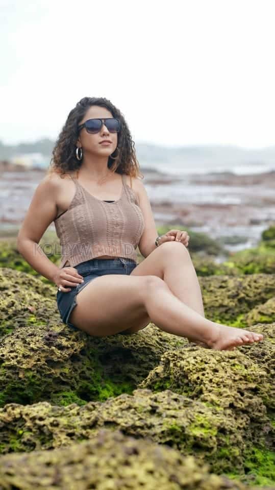 Actress Deviyani Sharma Hot Goa Photoshoot Pictures 23