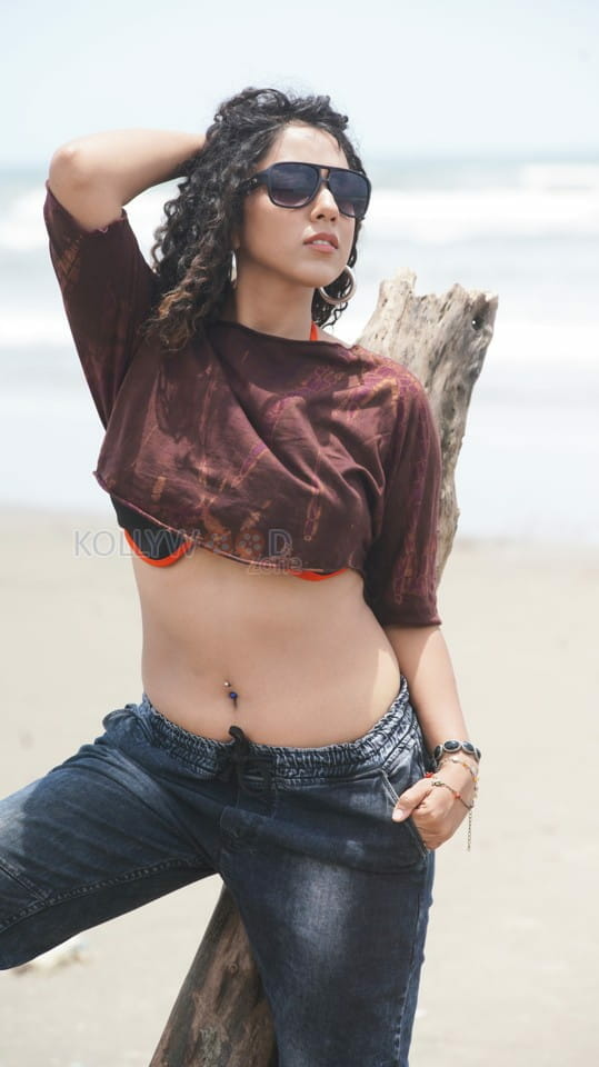 Actress Deviyani Sharma Hot Goa Photoshoot Pictures 42