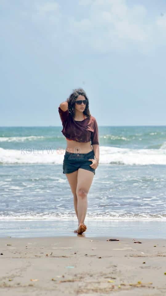 Actress Deviyani Sharma Hot Goa Photoshoot Pictures 50