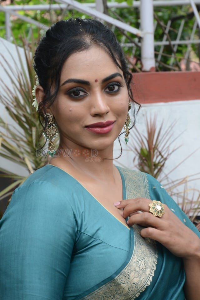 Actress Kamakshi Bhaskarla at Laila Movie Launch Photos 29