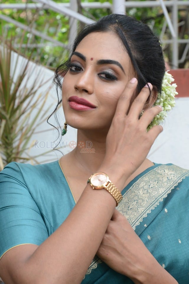 Actress Kamakshi Bhaskarla at Laila Movie Launch Photos 33