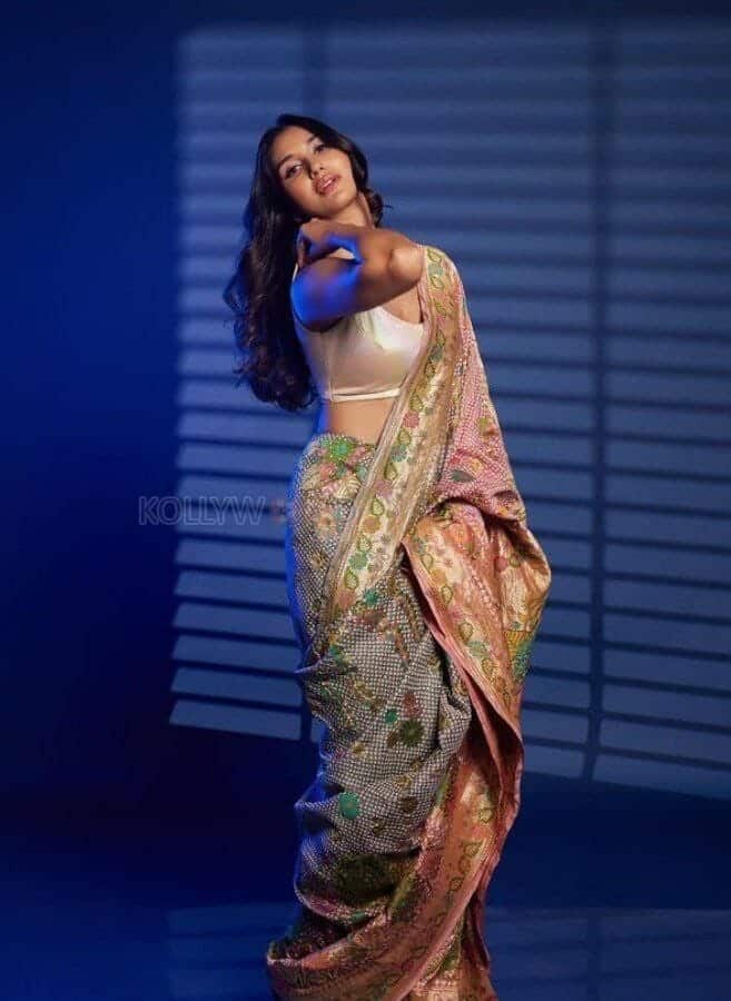 Beautiful Nikita Dutta in a Sexy Saree Photos 02