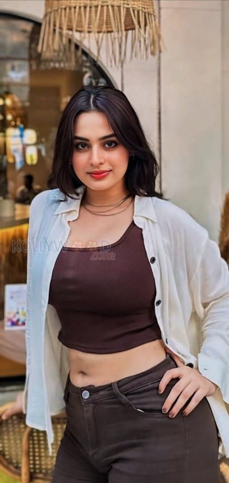 Gangs Of Godavari Actress Ayesha Khan Sexy In A Brown Crop Top And ...