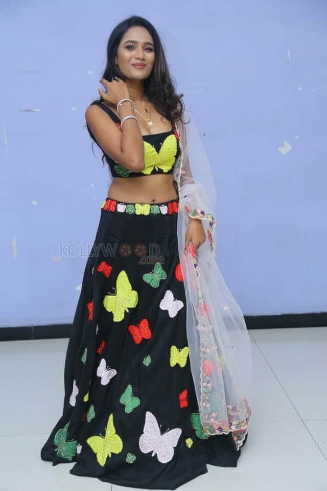 Actress Alekhya Gadamboinaat Rudram Kota Movie Trailer Launch Pictures 14