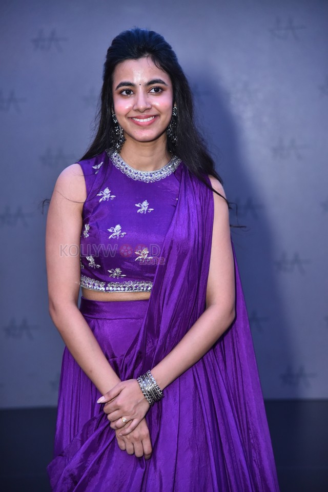 Actress Shivani Nagaram at Ambajipeta Marriage Band Trailer Launch Photos 04