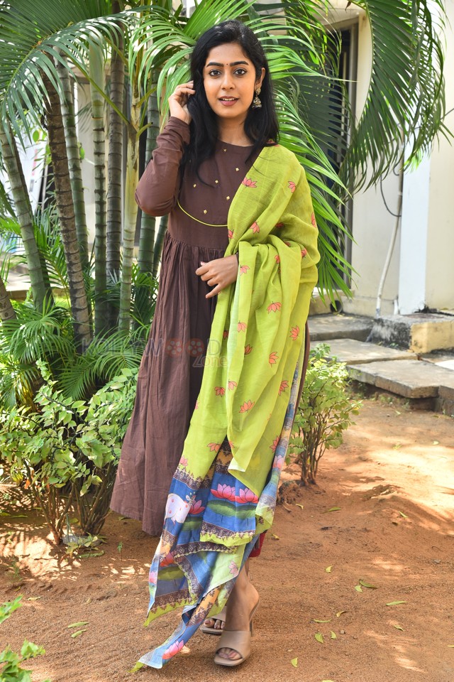 Actress Meghalekha at Roti Kapada Romance Press Meet Pictures 11