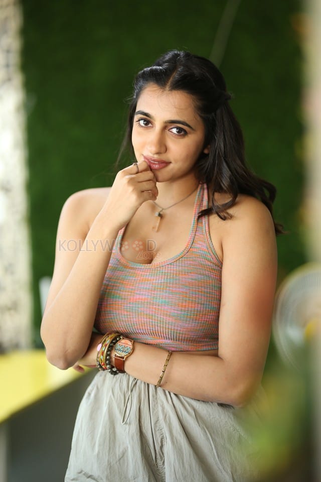 Sexy Actress Maanasa Choudhary at Bubblegum Interview Photos 126