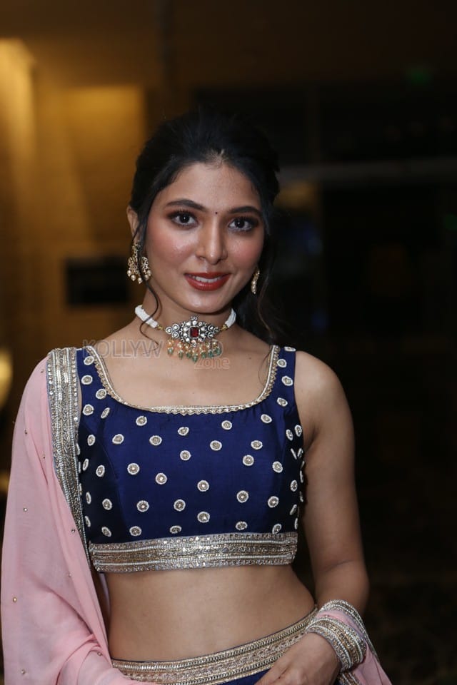 Actress Ankita Jadhav at Indrani Trailer Launch Event Photos 18