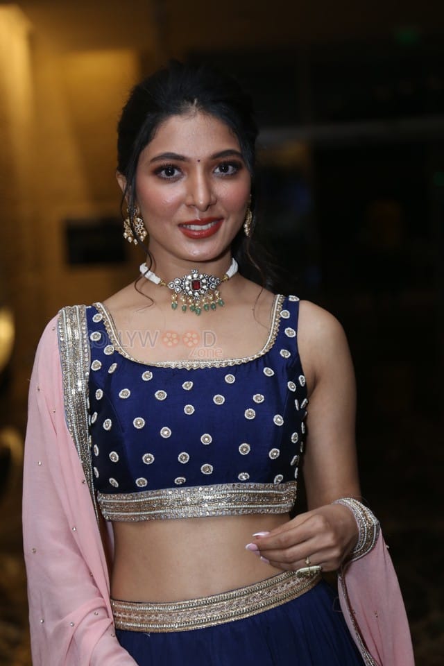 Actress Ankita Jadhav at Indrani Trailer Launch Event Photos 19