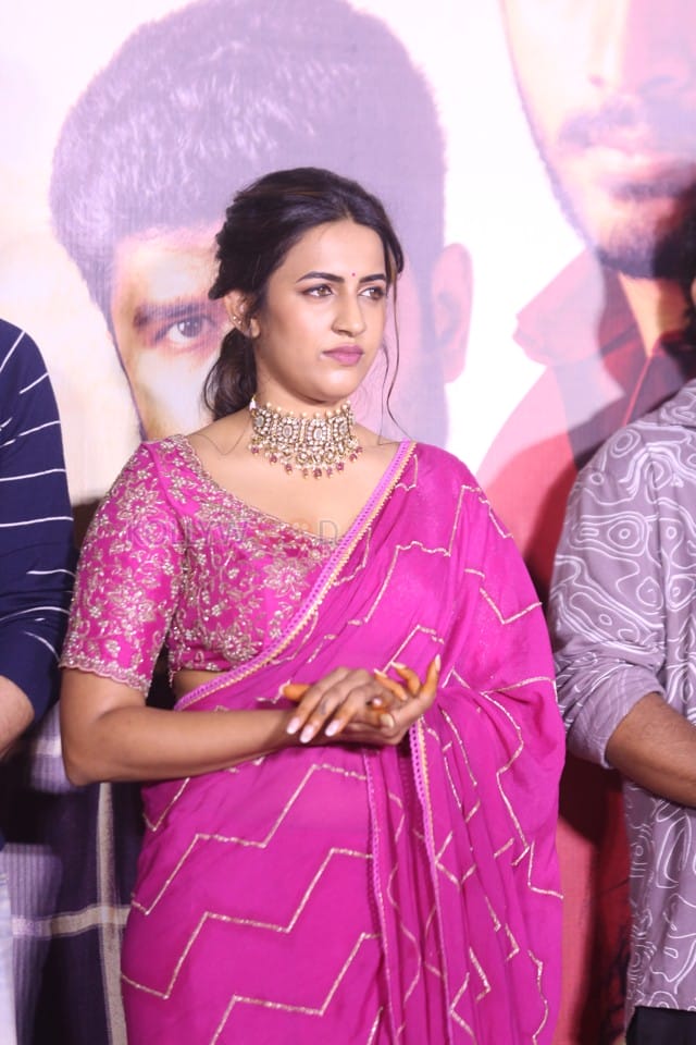 Niharika Konidela at Committee Kurrollu Trailer Launch Pictures 02