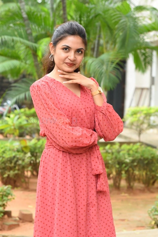 Actress Sravani Setty at Tamasoma Jyotirgamaya Movie Press Meet Photos 09