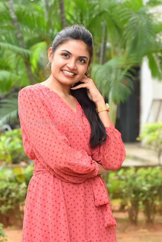 Actress Sravani Setty at Tamasoma Jyotirgamaya Movie Press Meet Photos 12