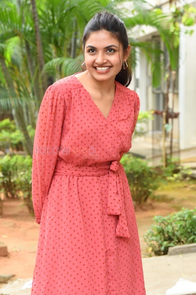 Actress Sravani Setty at Tamasoma Jyotirgamaya Movie Press Meet Photos 15