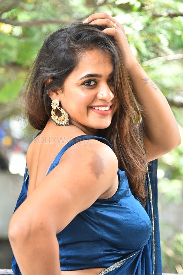 Actress Dharani Priya at The Deal Movie Poster Launch Pictures 31