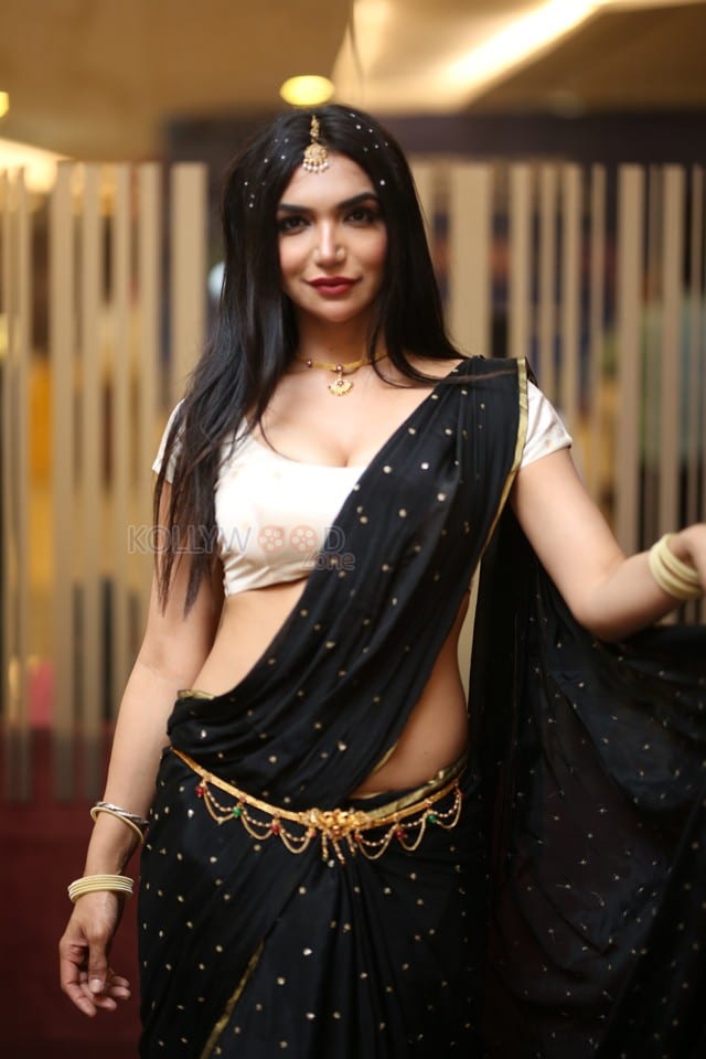 Actress Kriti Verma at O Andala Rakshasi Pre Release Event Photos 02