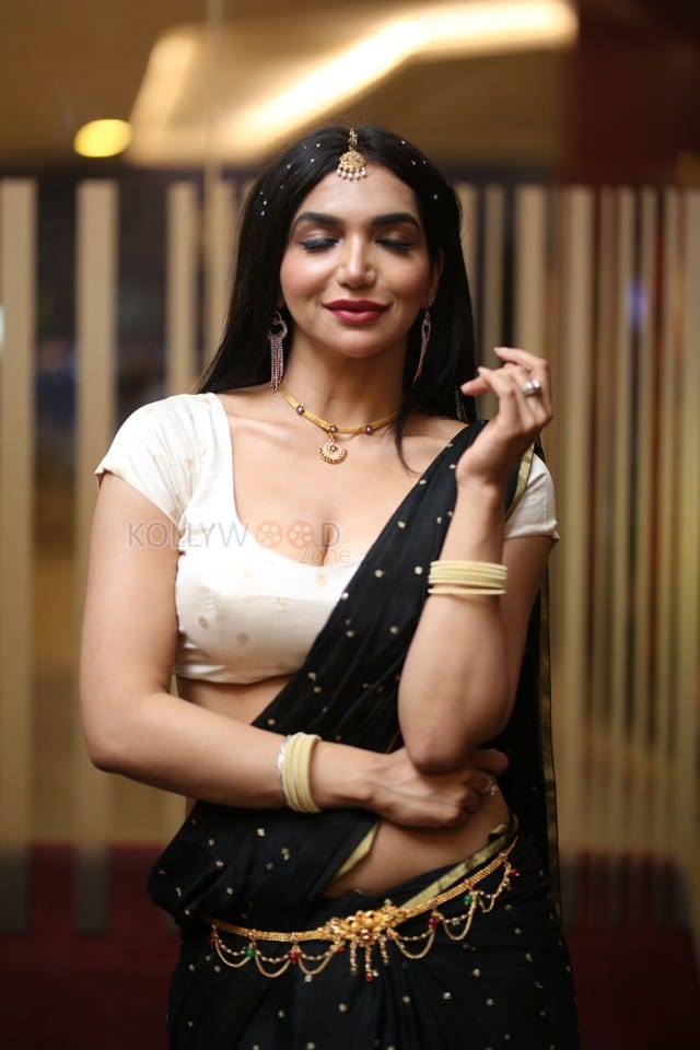 Actress Kriti Verma at O Andala Rakshasi Pre Release Event Photos 13
