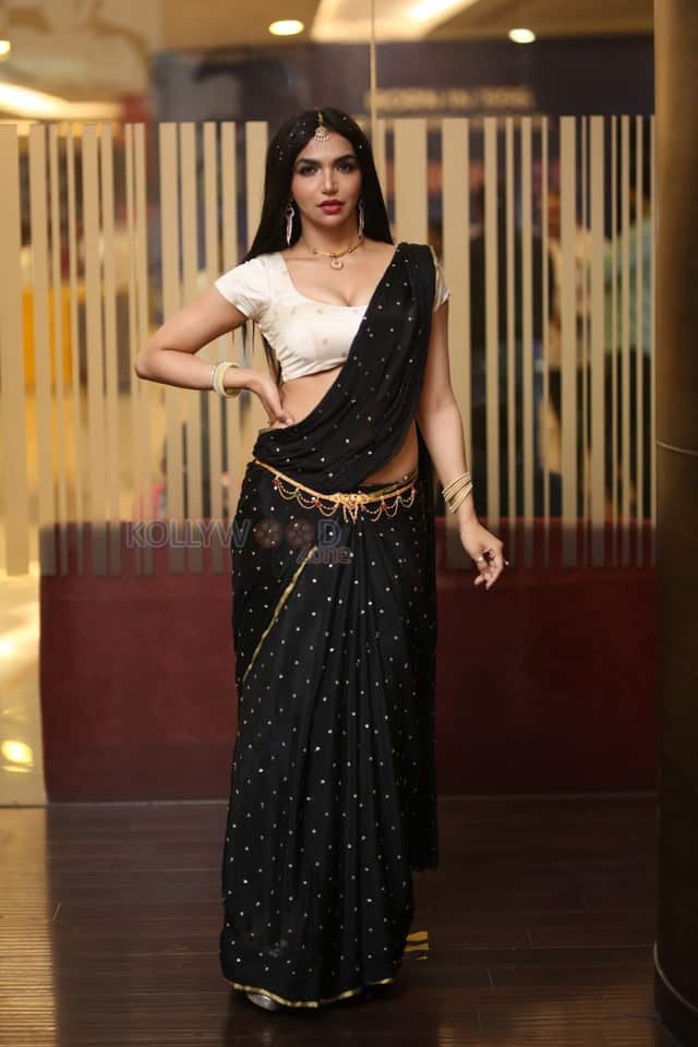 Actress Kriti Verma at O Andala Rakshasi Pre Release Event Photos 40