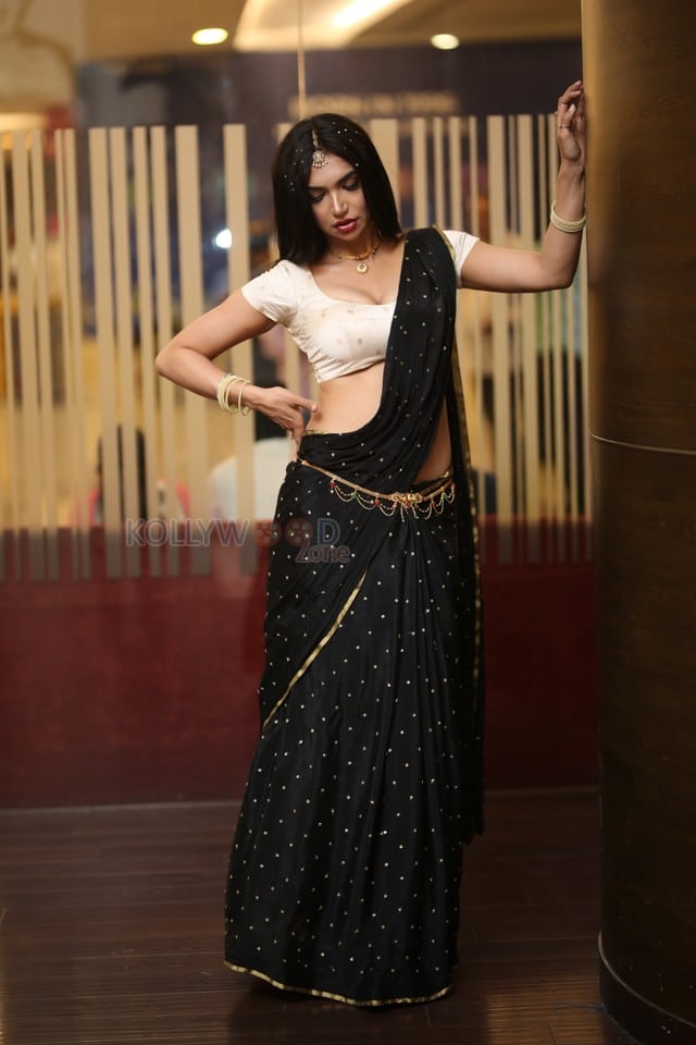 Actress Kriti Verma at O Andala Rakshasi Pre Release Event Photos 44