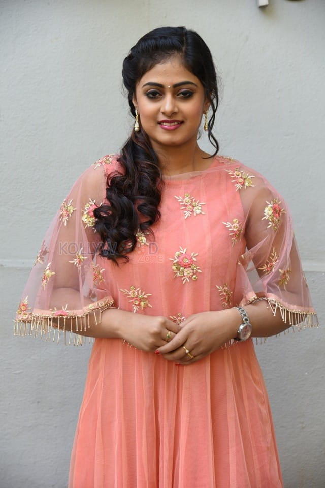 Actress Megha Sri At Amrutha Varshini Movie Launch Photos 11