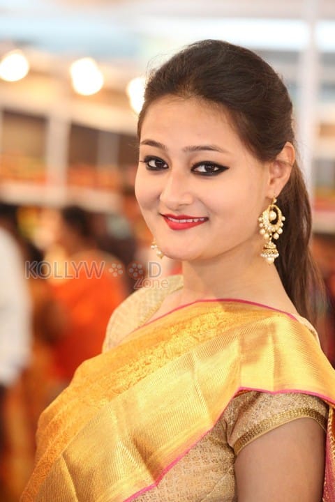 Actress Nilofer At Vrk Silks Bridal Expo Launch Photos 03