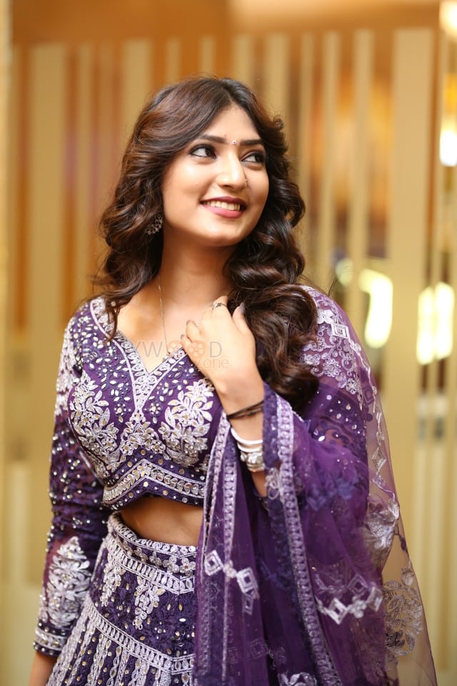 Actress Vihanshi Hegde at O Andala Rakshasi Movie Pre Release Event Pictures 08