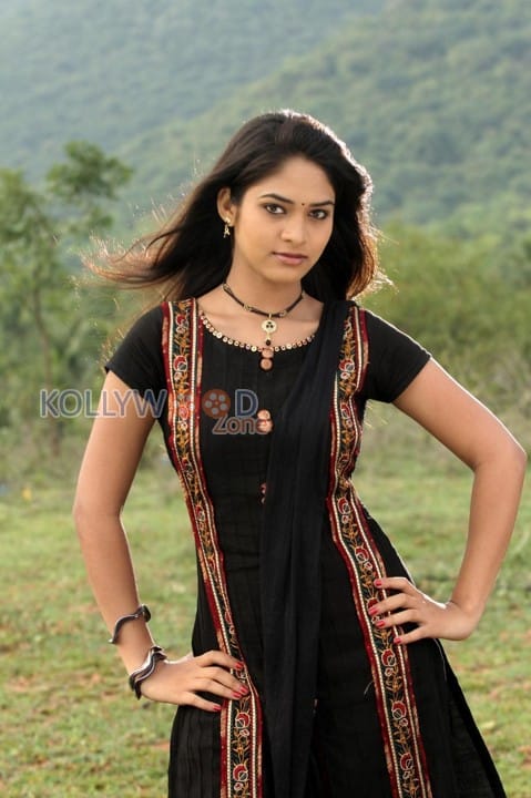 Angaali Pangaali Movie Heroine Sanyathara Stills 01