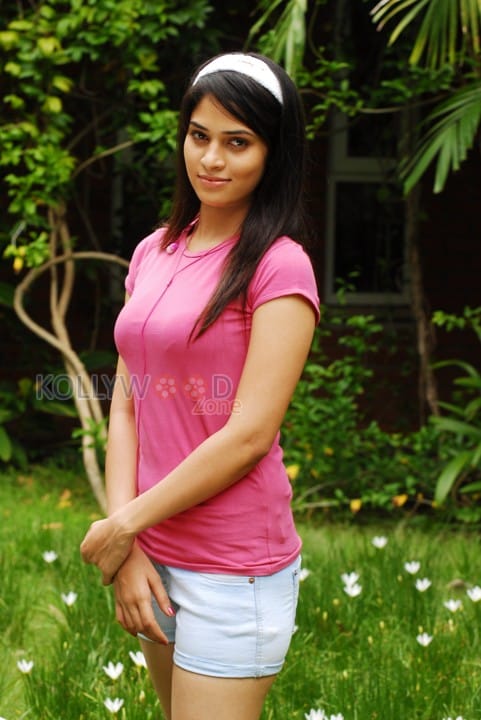 Jigina Movie Heroine Sanyathara Sexy Stills 02