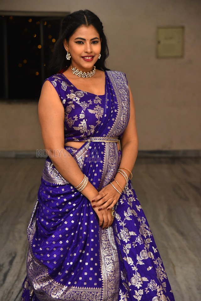 Actress Deeya Raj at Jathara Pre Release Event Pictures 03