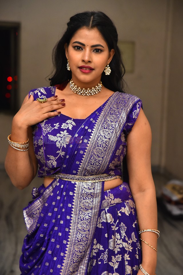 Actress Deeya Raj at Jathara Pre Release Event Pictures 04