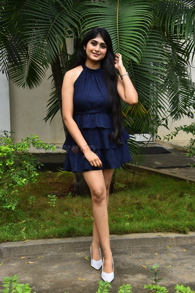 Actress Aishwarya Ullas at Dear Krishna Movie Press Meet Photos 11