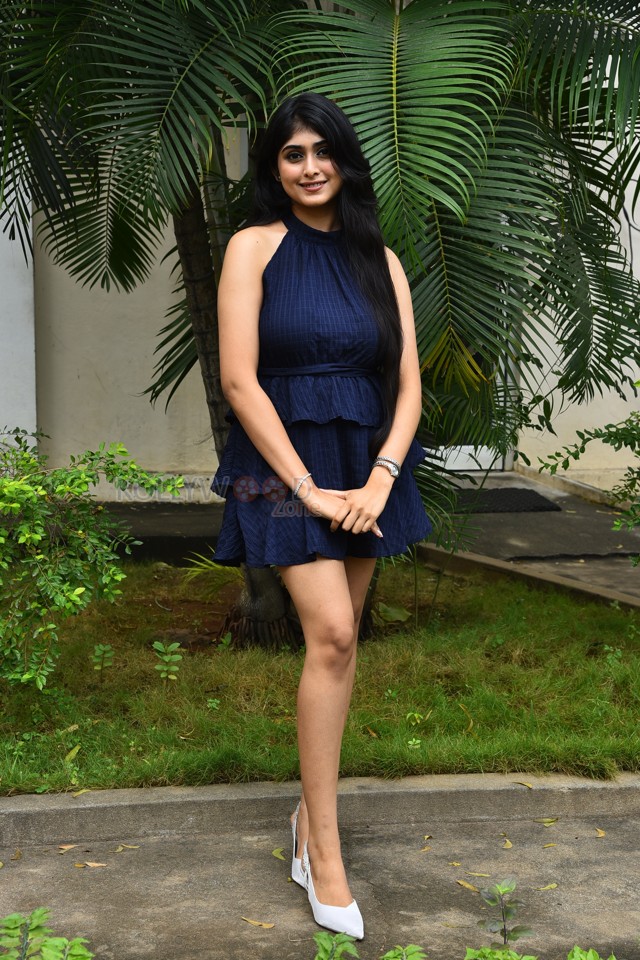 Actress Aishwarya Ullas at Dear Krishna Movie Press Meet Photos 12