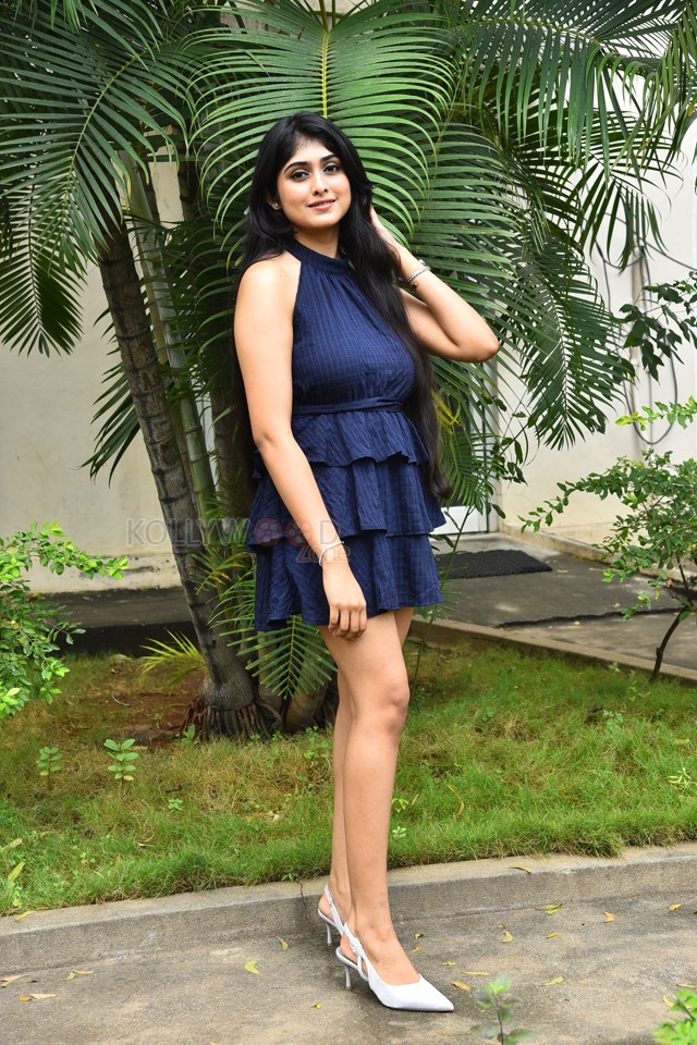 Actress Aishwarya Ullas at Dear Krishna Movie Press Meet Photos 14