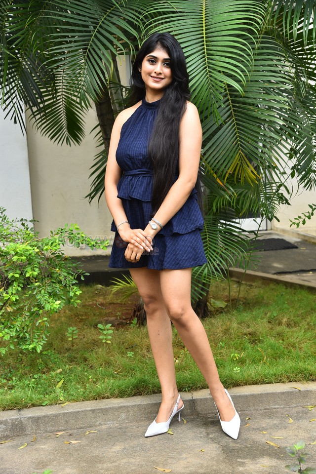 Actress Aishwarya Ullas at Dear Krishna Movie Press Meet Photos 16