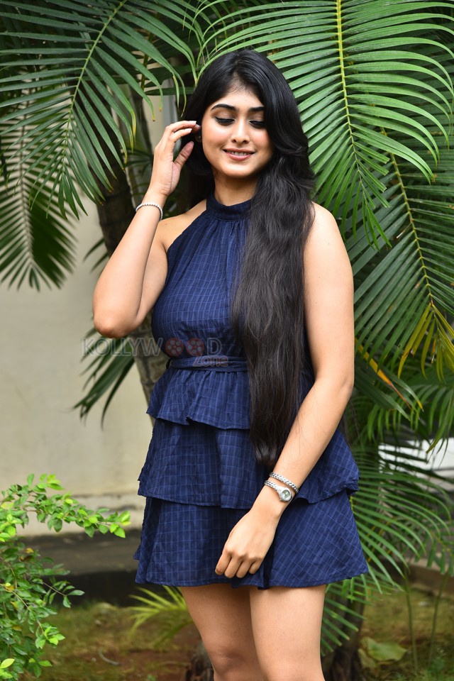 Actress Aishwarya Ullas at Dear Krishna Movie Press Meet Photos 17