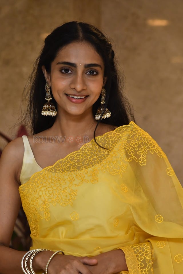 Actress Abitha Venkataraman at Bapu Pre Release Event Pictures 16