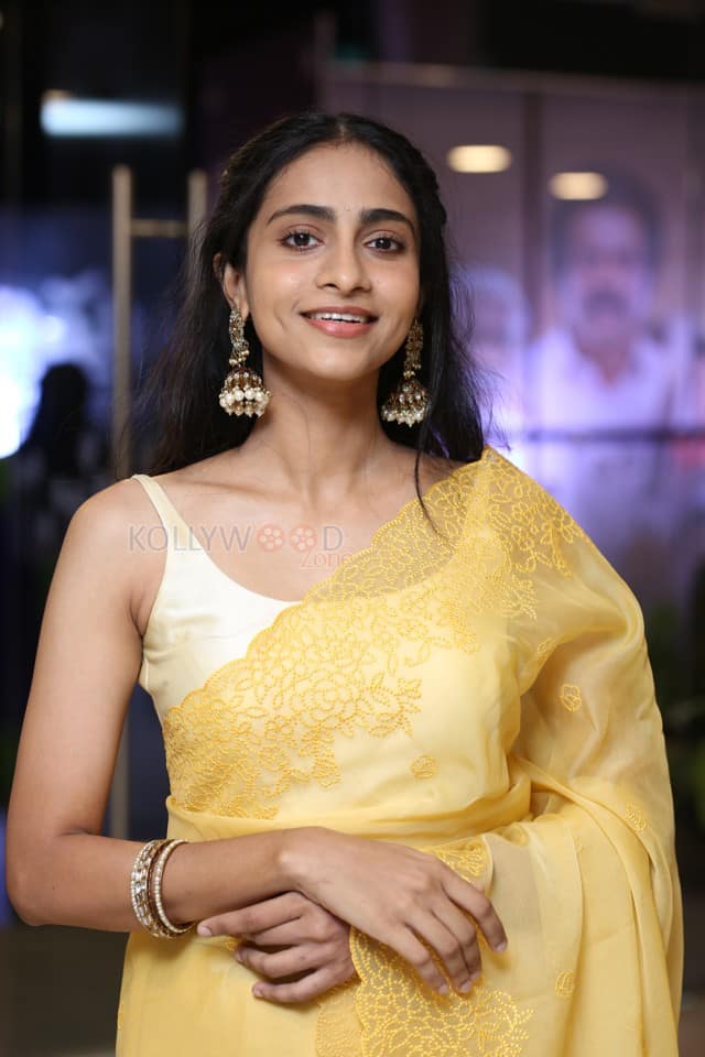 Actress Abitha Venkataraman at Bapu Pre Release Event Pictures 36