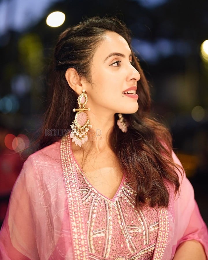 Gorgeous Priyanka Kholgade in Pink Outfit Pictures 03