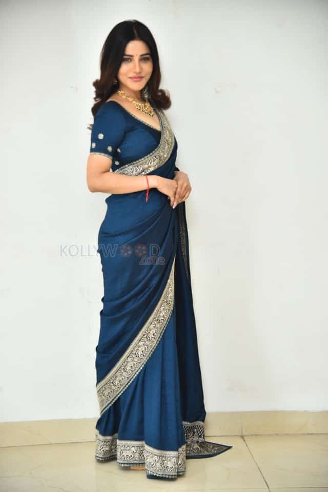 Actress Krisheka Patel at Artiste Release Press Meet Pictures 19