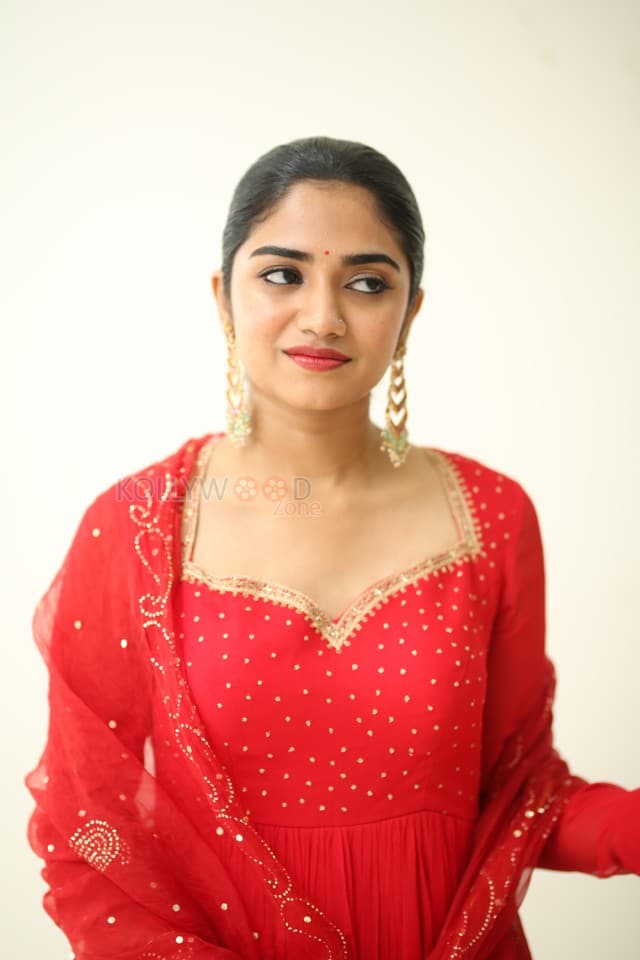 Actress Malavika Manoj at Oh Bhama Ayyo Rama Teaser Launch Photos 06