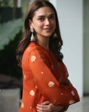 Actress Aditi Rao Hydari at Maha Samudram Movie Press Meet Pictures 19